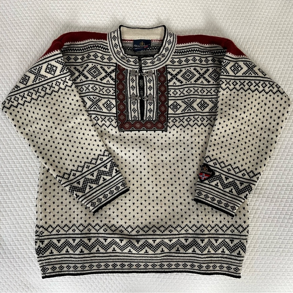 Skjaeveland of Norway wool sweater